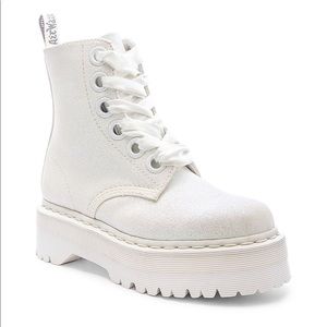 dr marten molly glitter bootie